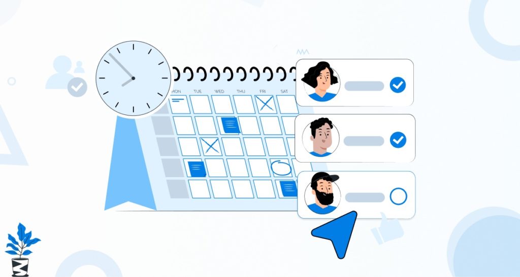 Attendance management reporting page